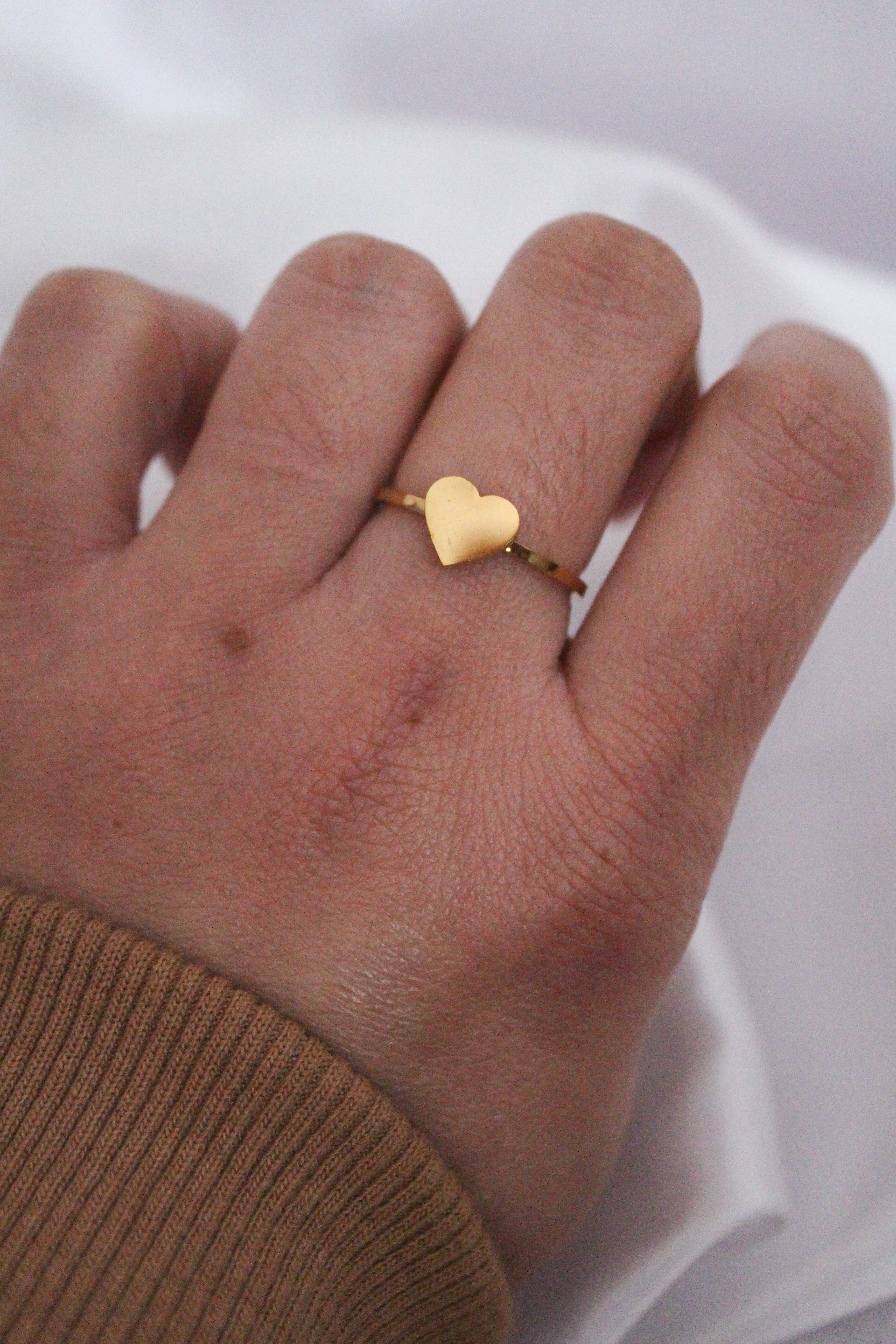 HEART Stainless Steel Fashion Ring