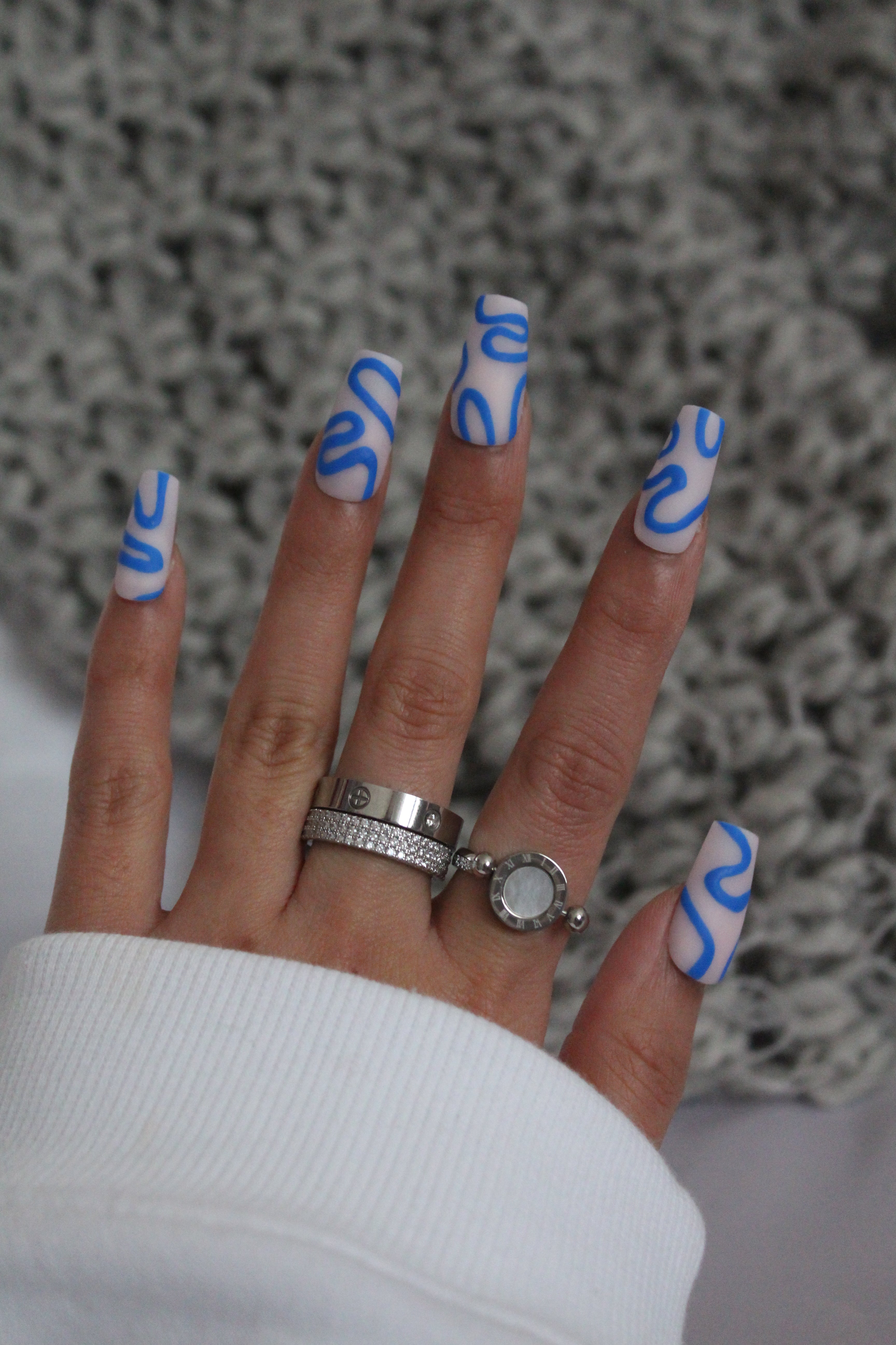 DARE 925 Silver Diamante Fashion Ring