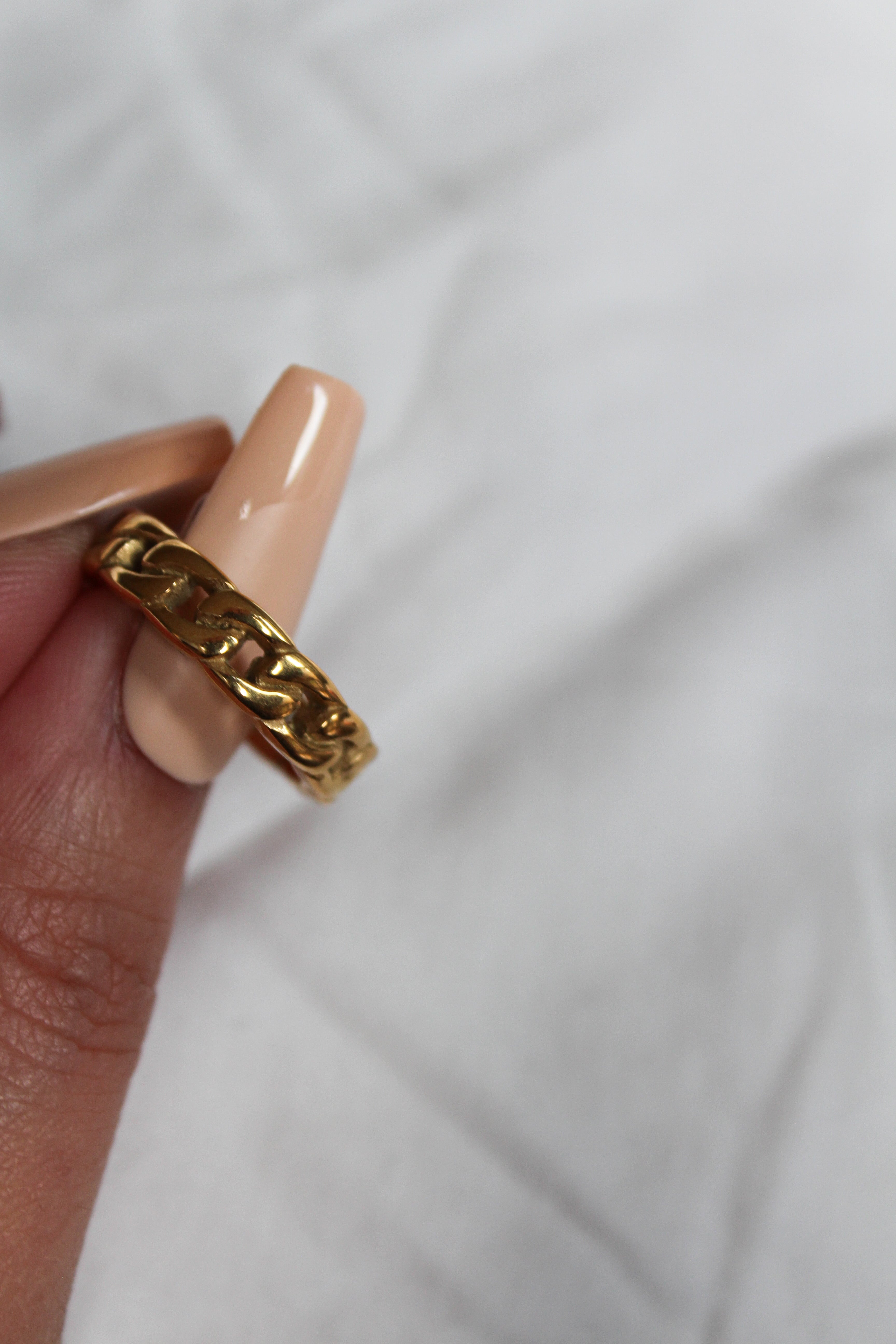 POWER Stainless Steel Fashion Ring