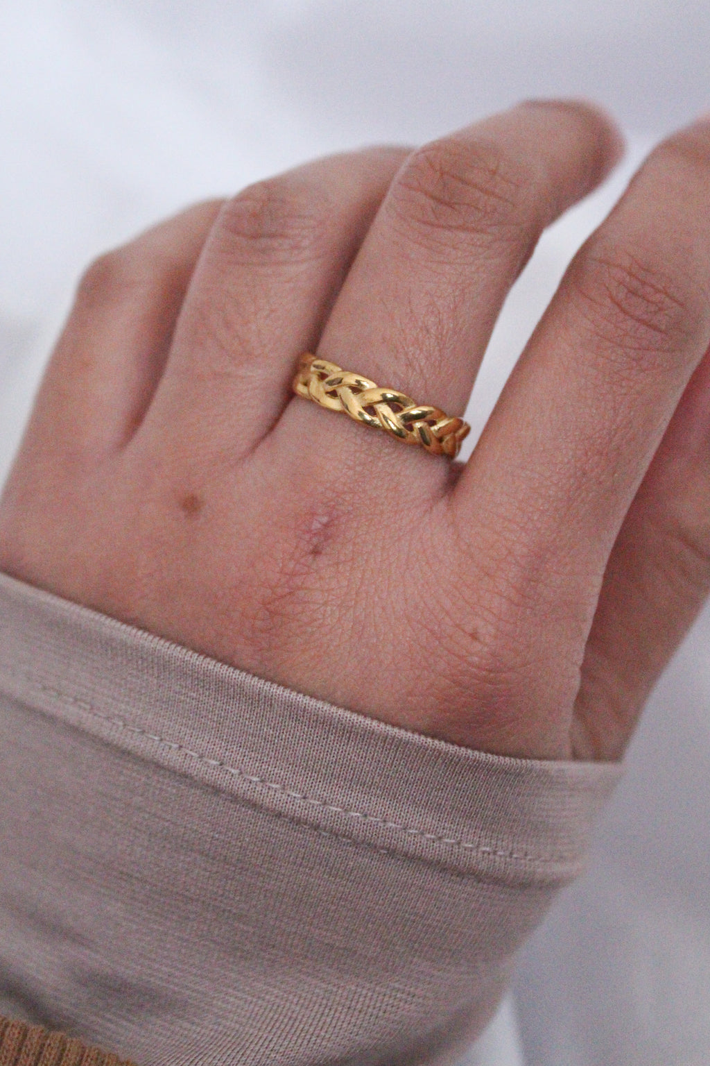 HOPE Stainless Steel Fashion Ring
