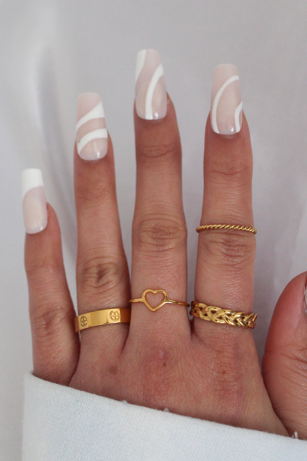 ADORE Stainless Steel Fashion Ring