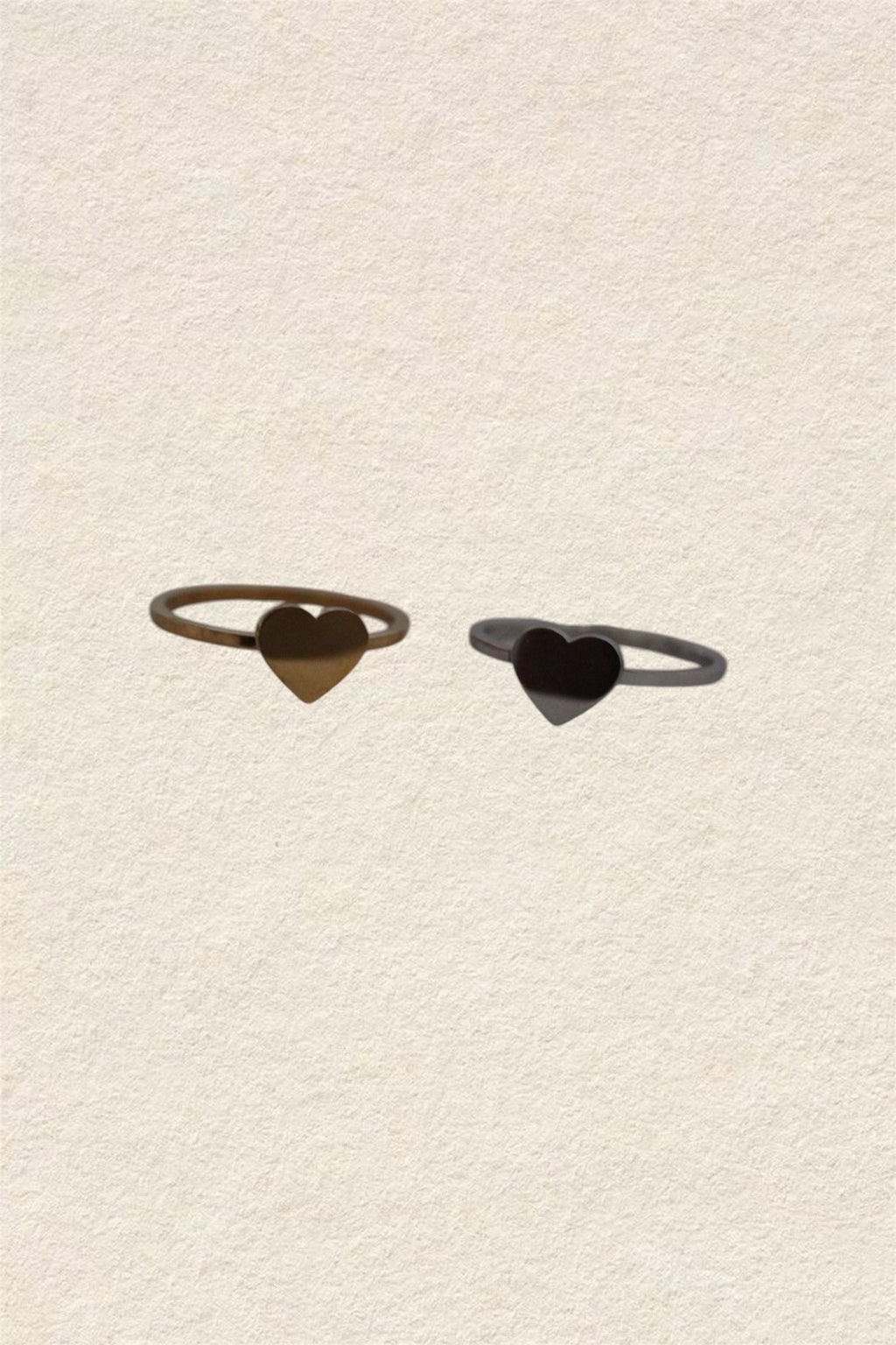 HEART Stainless Steel Fashion Ring