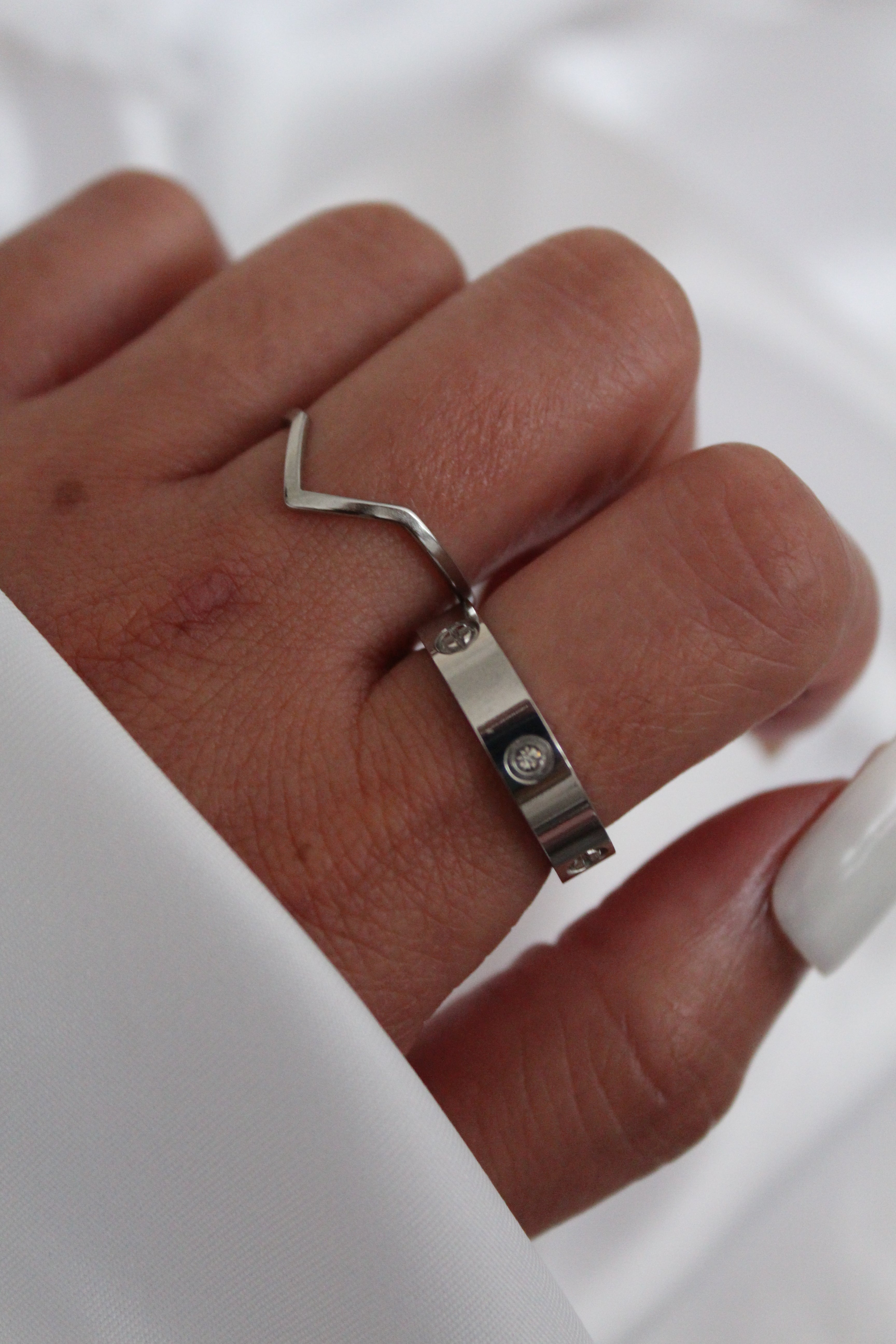 CREATE Stainless Steel Fashion Ring