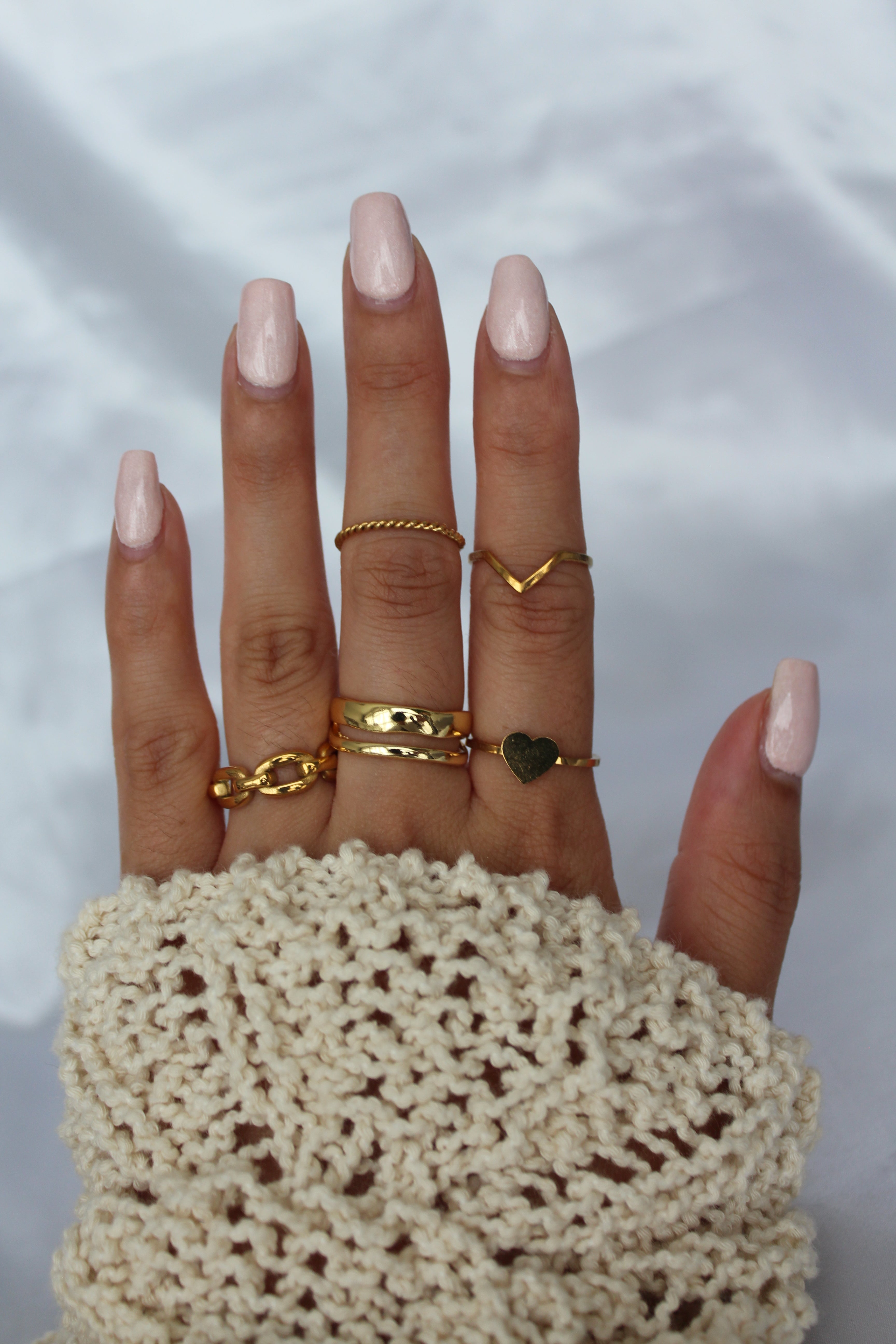 KIND Stainless Steel Fashion Ring