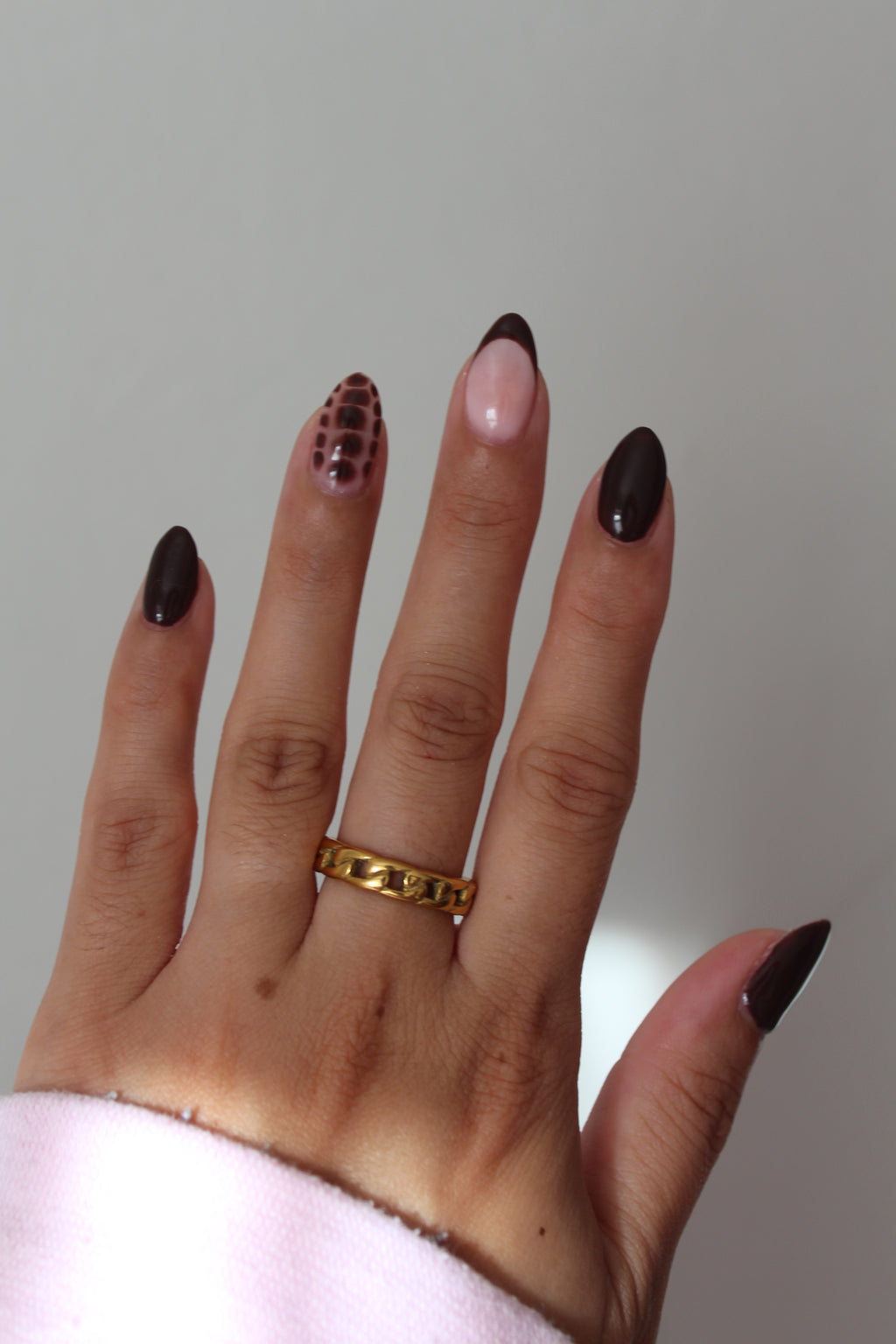 POWER Stainless Steel Fashion Ring