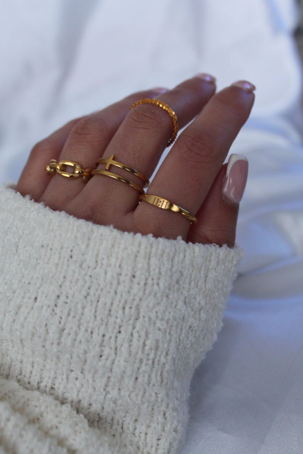 KIND Stainless Steel Fashion Ring