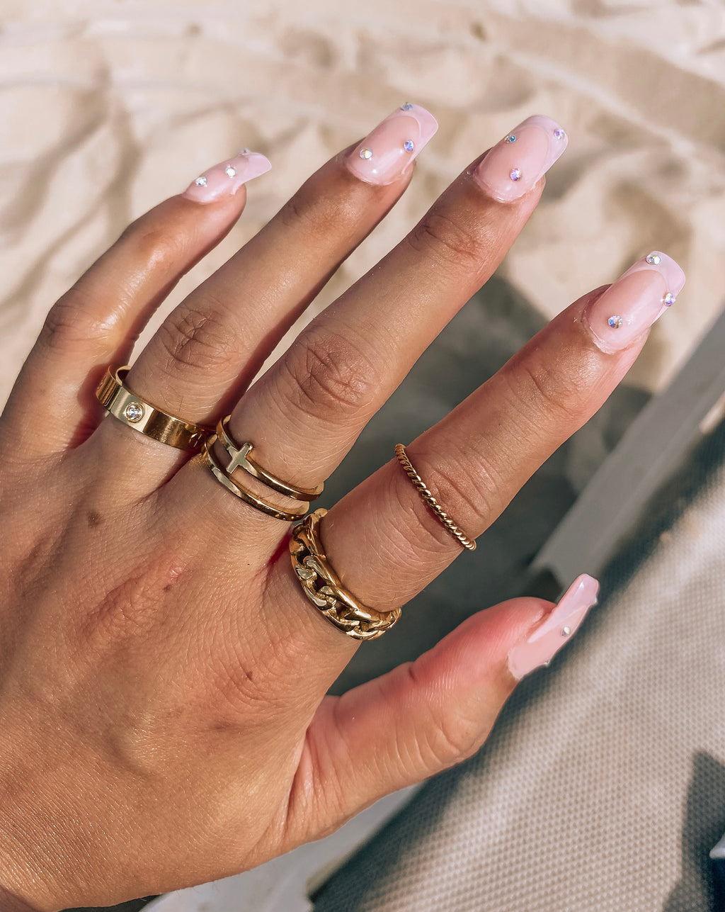 POWER Stainless Steel Fashion Ring